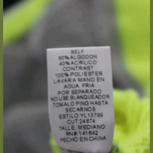 Ya los angeles cotton shortsleeve sweater top m - Picture 5 of 6